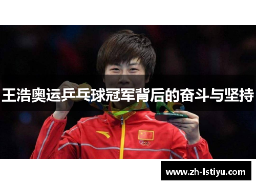 王浩奥运乒乓球冠军背后的奋斗与坚持